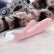Нежно-розовый вибратор Barbara со стимуляцией клитора - 17,6 см. от Svakom