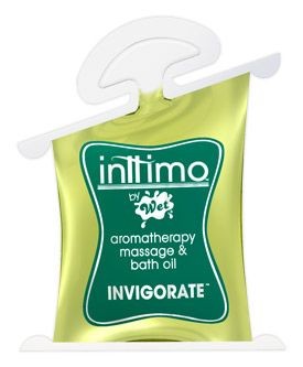 Масло для массажа Inttimo Invigorate с ароматом эвкалипта и лимона - 10 мл. от Wet International Inc.