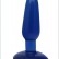 Синяя гелевая анальная пробка - 16 см. от Eroticon