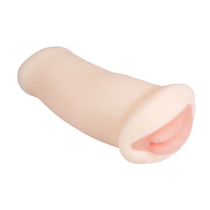 Вибрирующий мастурбатор-вагина с нежными губками Lily - 18 см. от Baile