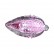 Розовая вибронасадка на пальчик для стимуляции клитора от Baile