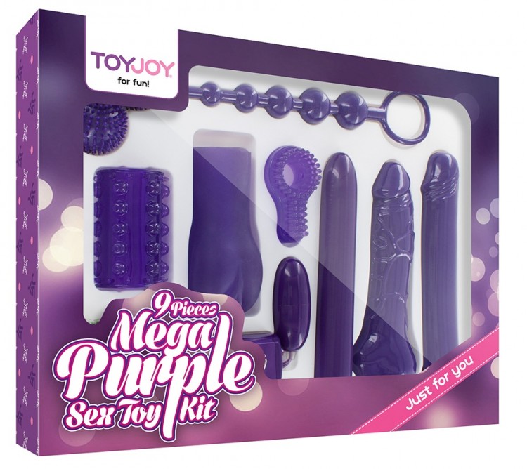 Эротический набор Toy Joy Mega Purple от Toy Joy