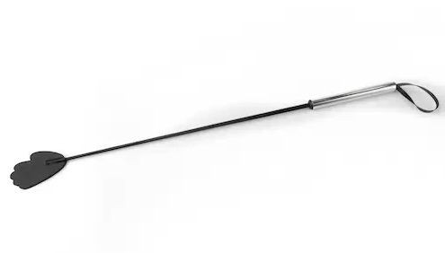 Стек с металлической хромированной  ручкой и шлепком-ладошкой - 62 см. от Sitabella