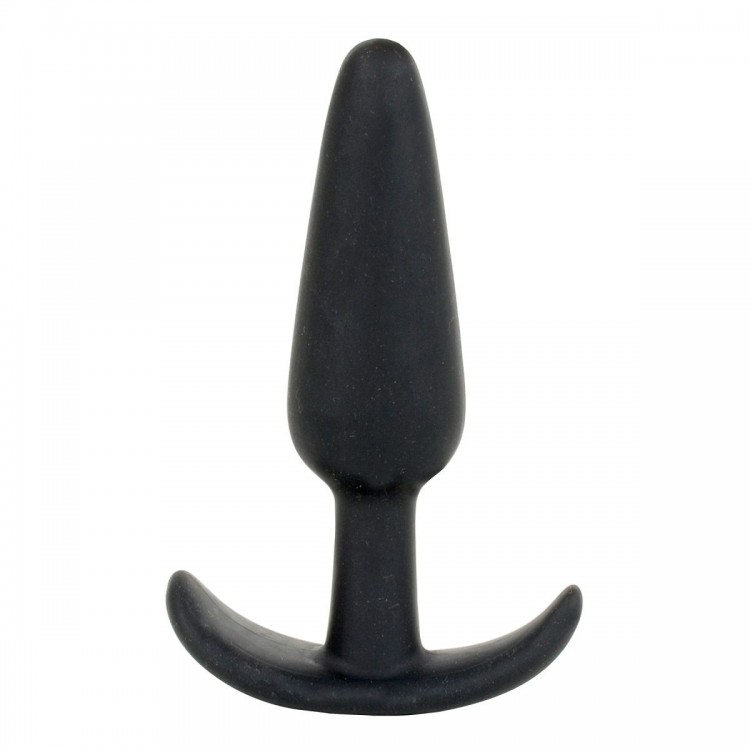 Анальная пробка для ношения Mood Naughty 3  Silicone - 7,6 см. от Doc Johnson