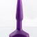 Фиолетовый анальный стимулятор Small Anal Plug Purple - 12 см. от Lola toys