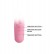 Нежно-розовый вибратор Chris с клиторальным отростком - 15,4 см. от Baile