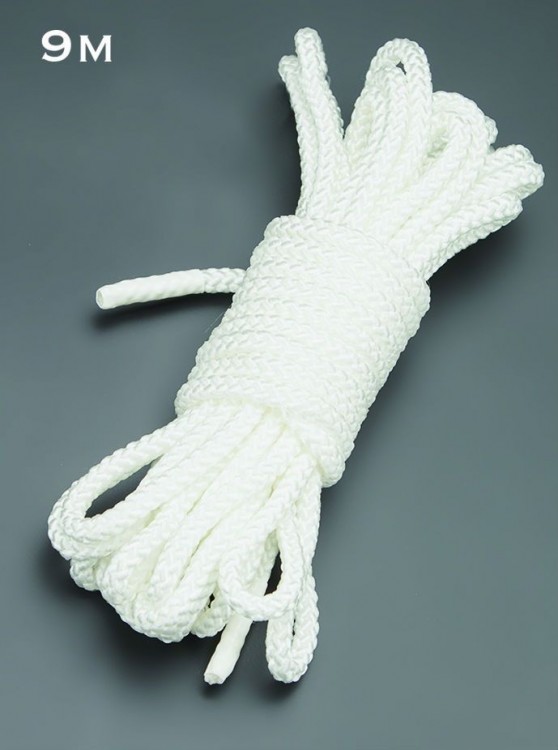 Белая веревка для связывания - 9 м. от Sitabella