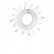 Прозрачное гелевое эрекционное кольцо-солнце от ToyFa