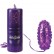 Фиолетовое водонепроницаемое виброяйцо с пупырышками от Seven Creations