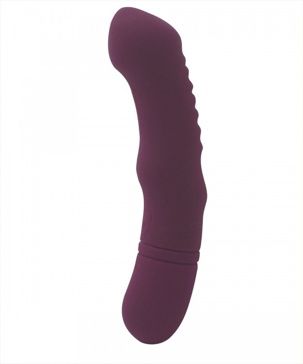 Фиолетовый перезаряжаемый G-вибратор Anfa - 18 см. от Le Frivole