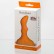 Оранжевый анальный стимулятор Small ripple plug flash - 10 см. от Lola toys