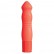 Оранжевый силиконовый вибромассажёр NEON BLISS VIBRATOR - 9 см. от Dream Toys
