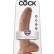 Фаллоимитатор-мулат 9  Cock with Balls - 22,9 см. от Pipedream