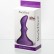 Фиолетовый анальный стимулятор Small ripple plug - 10 см. от Lola toys