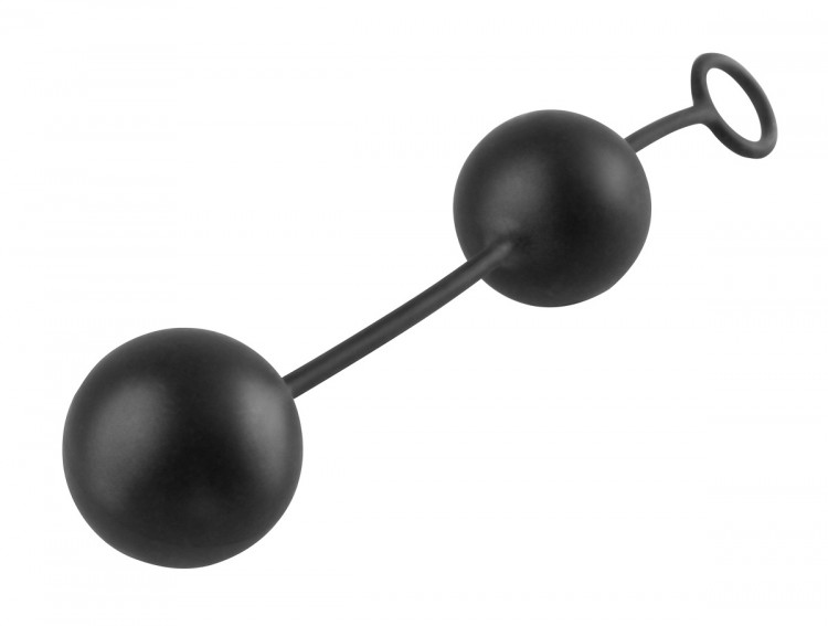 Анальные шарики из силикона Elite Vibro Balls от Pipedream