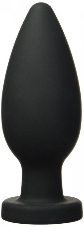 Чёрная анальная пробка XXL - 17,1 см. от XR Brands