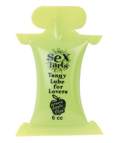Вкусовой лубрикант с ароматом зеленого яблока Sex Tarts® Lube - 6 мл. от Topco Sales