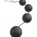 Анальная цепочка из 4 шариков Deluxe Vibro Balls от Pipedream