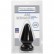 Большая анальная пробка Titanmen Tools Butt Plug 3.75  Diameter Ass Servant - 19 см. от Doc Johnson