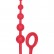 Красный анальный стимулятор COLT BUDDY BALLS - 18,5 см. от California Exotic Novelties