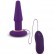 Фиолетовая анальная вибропробка APEX BUTT PLUG LARGE PURPLE - 15 см. от Seven Creations