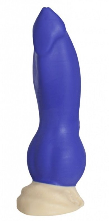 Синий фаллоимитатор  Номус Mini  - 17 см. от Erasexa
