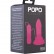 Розовая вибровтулка средних размеров POPO Pleasure - 13 см. от ToyFa