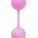 Розовые вагинальные шарики с вибрацией от Seven Creations