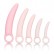 Набор из 5 фаллоимитатров разного размера Sili Dilator 5 P от California Exotic Novelties