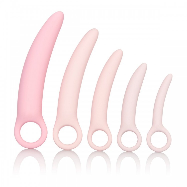 Набор из 5 фаллоимитатров разного размера Sili Dilator 5 P от California Exotic Novelties