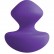 Фиолетовый универсальный вибромассажер Luxe Syren Massager от NS Novelties