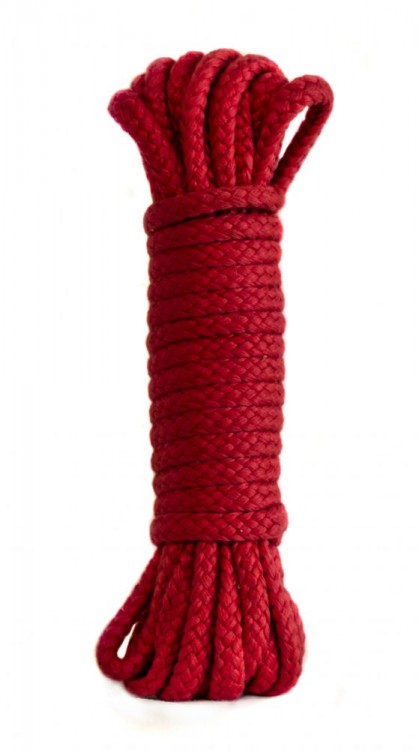 Красная веревка Bondage Collection Red - 9 м. от Lola toys