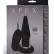 Чёрная анальная вибровтулка APEX BUTT PLUG LARGE BLACK - 15 см. от Seven Creations