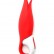 Красный вибратор Power Flower с лепестками - 18,8 см. от Satisfyer