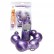 Двусторонний фиолетовый вибромассажёр Purple Goddess от Topco Sales
