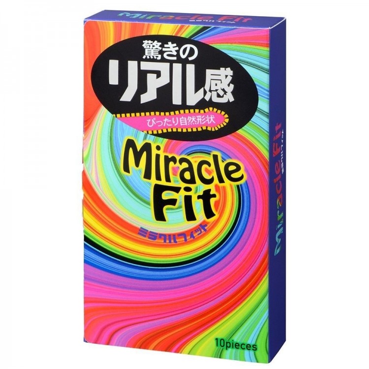 Презервативы Sagami Xtreme Miracle Fit - 10 шт. от Sagami