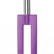 Фиолетовая шлёпалка Leather Gap Paddle - 35 см. от Shots Media BV