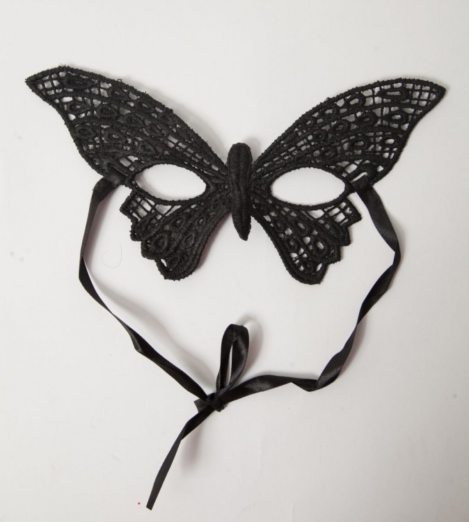 Кружевная маска  Бабочка от White Label