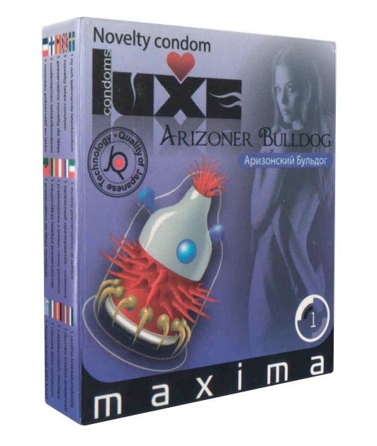 Презерватив LUXE Maxima  Аризонский Бульдог  - 1 шт. от Luxe