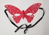 Кружевная маска в форме бабочки от White Label