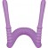 Фиолетовый гибкий фаллоимитатор Intimate Spreader для G-стимуляции от Orion