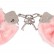 Розовые меховые наручники Love Cuffs Rose от Orion