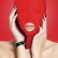 Красная маска на голову с прорезью для рта Submission Mask от Shots Media BV