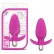 Розовая вибропробка Luxe Little Thumper - 12 см. от Blush Novelties