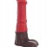 Красный фаллоимитатор коня  Генри  - 35 см. от Erasexa