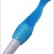Синий гелевый анальный вибратор с пупырышками - 22 см. от Eroticon