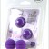 Металлические шарики Twistty с фиолетовым силиконовым покрытием от Maia