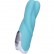 Голубой мини-вибратор Dolce Owen - 12,5 см. от ToyFa