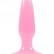 Розовая, светящаяся в темноте анальная пробка Firefly Pleasure Plug Mini Pink - 8,1 см. от NS Novelties