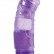 Фиолетовый вибромассажёр JELLY JOY 6INCH 10 RHYTHMS - 15 см. от Dream Toys
